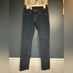 Hollister Women's Dark Indigo Skinny Jeans